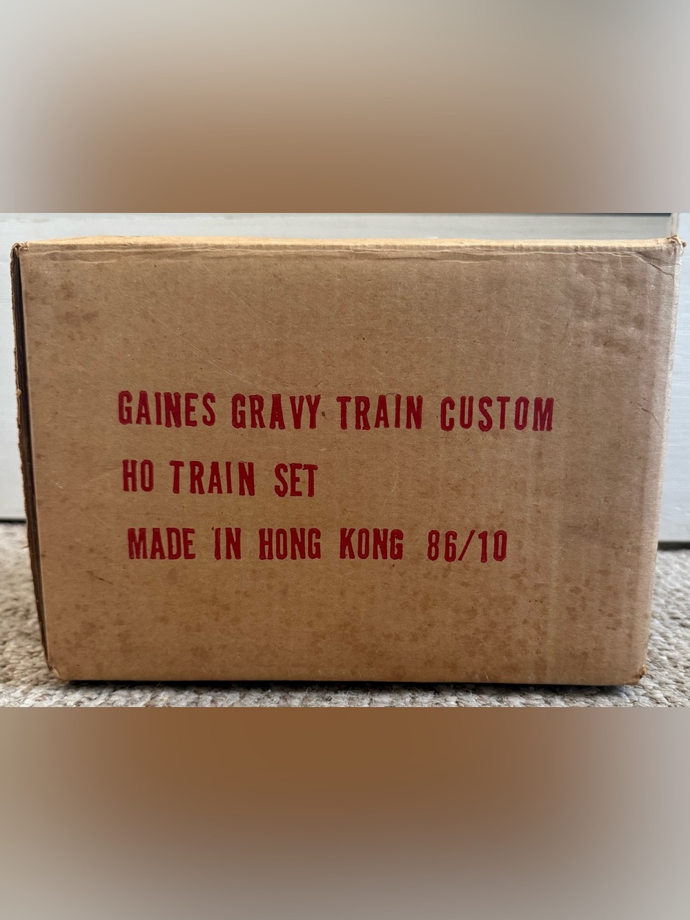 Vintage New Gaines Gravy Train Custom HO Scale Electric Train Set Bachmann NOS